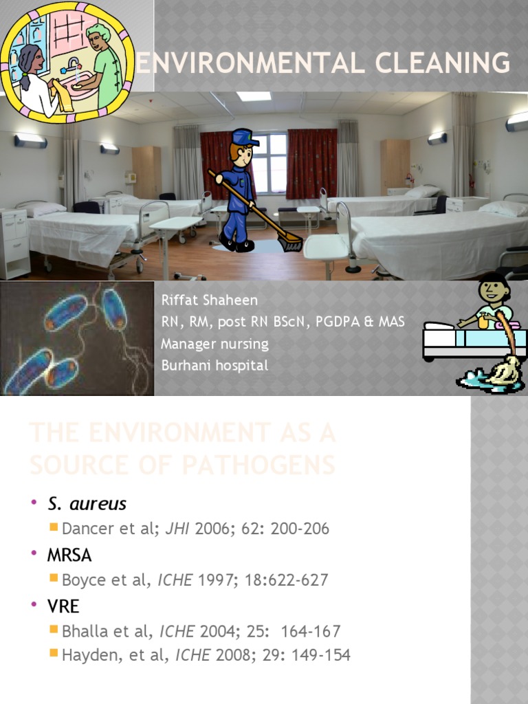 Environmental Cleaning PDF Disinfectant Bleach