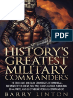 History's Worlds Greatest Milatary Commanders