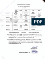 Department of Physics M.SC - Course Semster IV Lecture Schedule