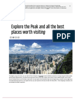 Explore The Peak and All The Best Places Worth Visiting - Hong Kong Tourism Board