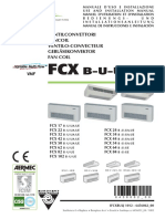 Aermec FCX B-U-UA-UE Installation Manual Eng