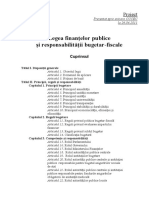 Legea Finanţelor Publice Şi Responsabilităţii Bugetar-Fiscale