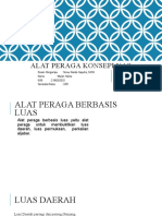 Alat Peraga Berbasis Luas