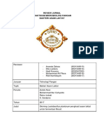 Review Jurnal Bakteri Asam Laktat Pada Fermentasi Mocaf