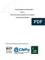 Não tema números grandes ou estranhos na Semana Olímpica de Matemática