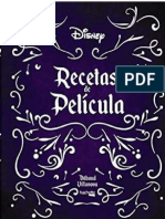 Recetas de Peliculas Disney Libro