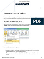 5 Agregar Un Titulo Al Grafico Excel Total