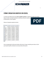 1 Como Crear Un Grafico en Excel Excel Total