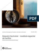 Informe Sectorial Energía Diciembre 2022