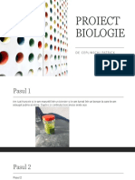 Proiect Biologie