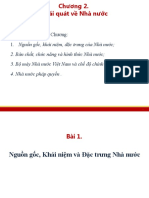 CHUONG 2-NHỮNG VẤN ĐỀ CƠ BẢN VỀ NHÀ NƯỚC