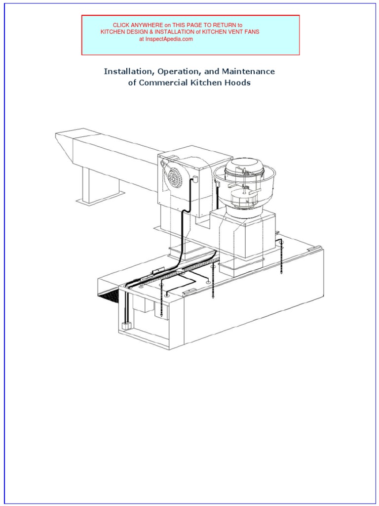Captive Air Commercial Kitchen Exhaust Vent Manual | PDF | Duct (Flow