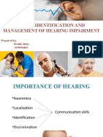 Early Identification and Management of Hi