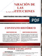 Comparación de Las Constituciones