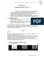 Laboratorio #5 Energia Potencial Elastica A. Capacidad