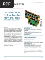 E85001-0365 - Universal Input-Output Module Motherboards