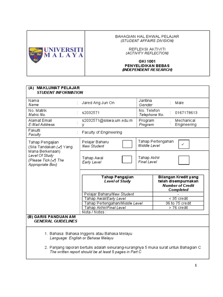 Reflection Report S2032571 Pdf