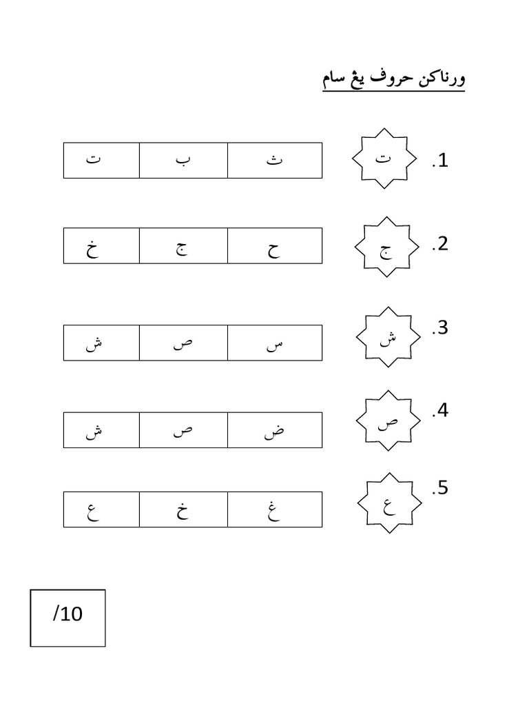 ورناكن حروف يغ سام | PDF