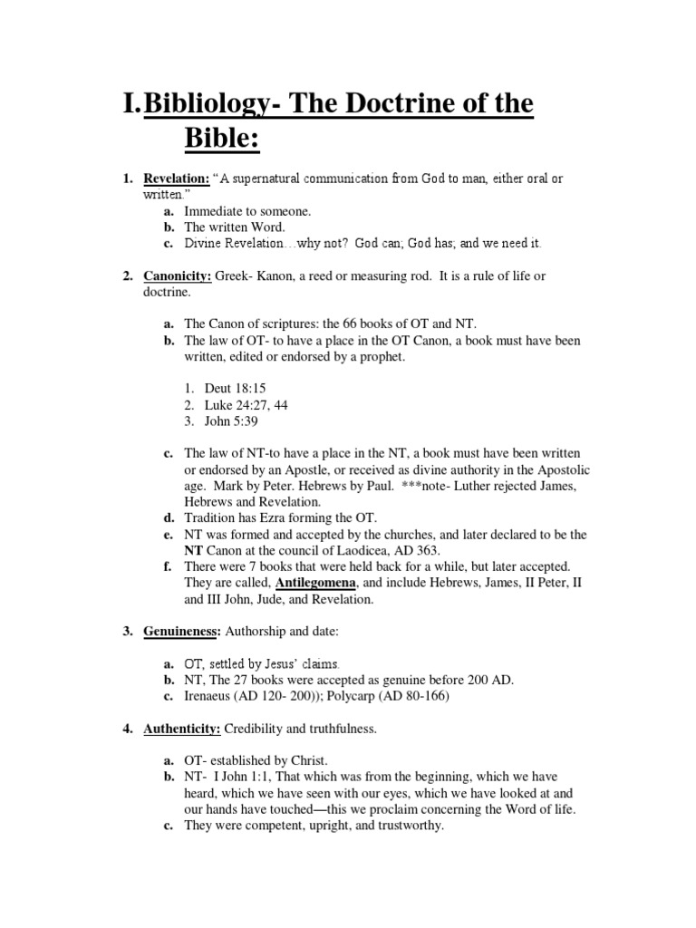 History Of Bible Inerrancy