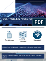 Controlling Micro-Organisms - Biology Project