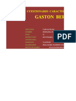 Gaston Berger Caracterologico