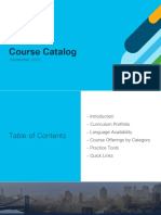 Course Catalog