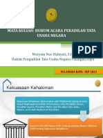 Makul Hukum Acara PTUN 2022