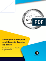 Formacao e Pesquisa em Ee