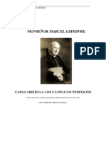 Carta Abierta a Los Catolicos Perplejos(Mons Lefebvre)