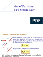 Kinetics of Particles: Newton's Second Law