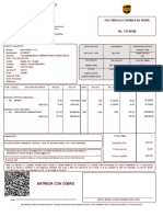 UPS servicios expresos factura electrónica