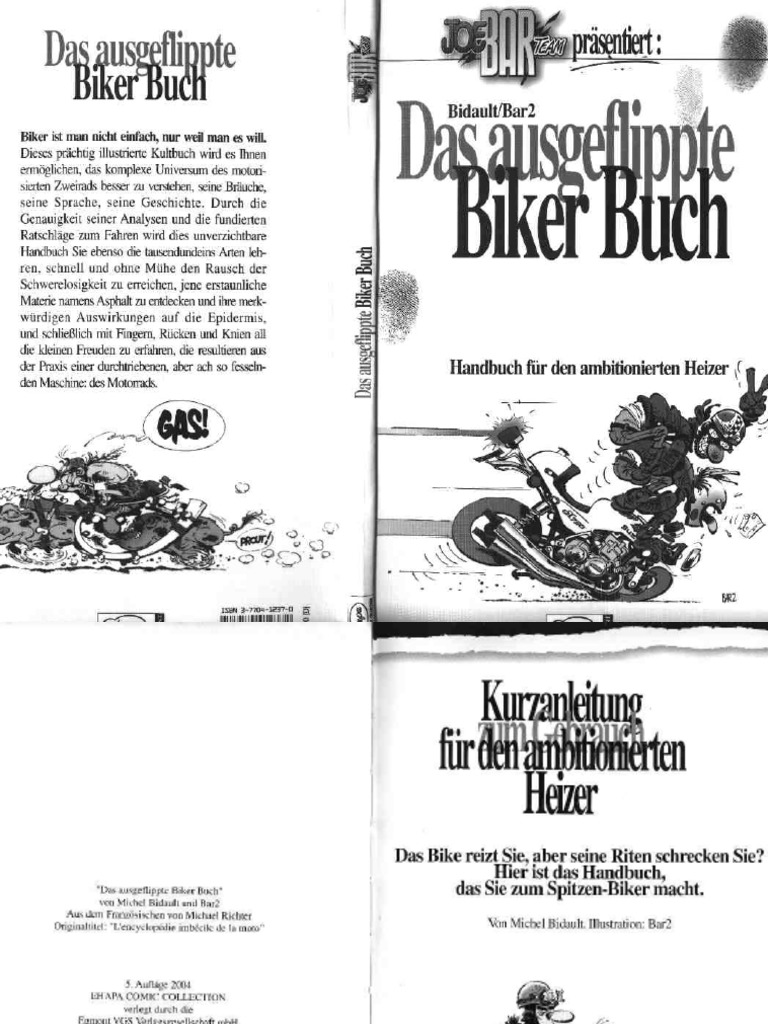 Das Ausgeflippte Biker Buch PDF