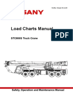 Load Charts Manual: STC800S Truck Crane