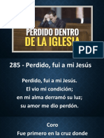 Perdido Dentro de La Iglesia