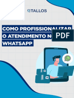 E-Book Como Profissionalizar o Atendimento No WhatsApp