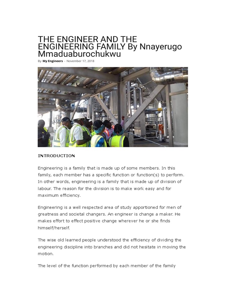 Engineering In Society Pdf Academic Degree Engineer