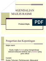 Pengendalian Majlis Rasmi