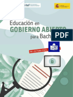 Guía de Educación en Gobierno Abierto para Bachillerato en Lectura Fácil