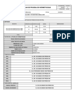 Plan de Prueba de Hermeticidad