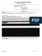 Redacted Police Report