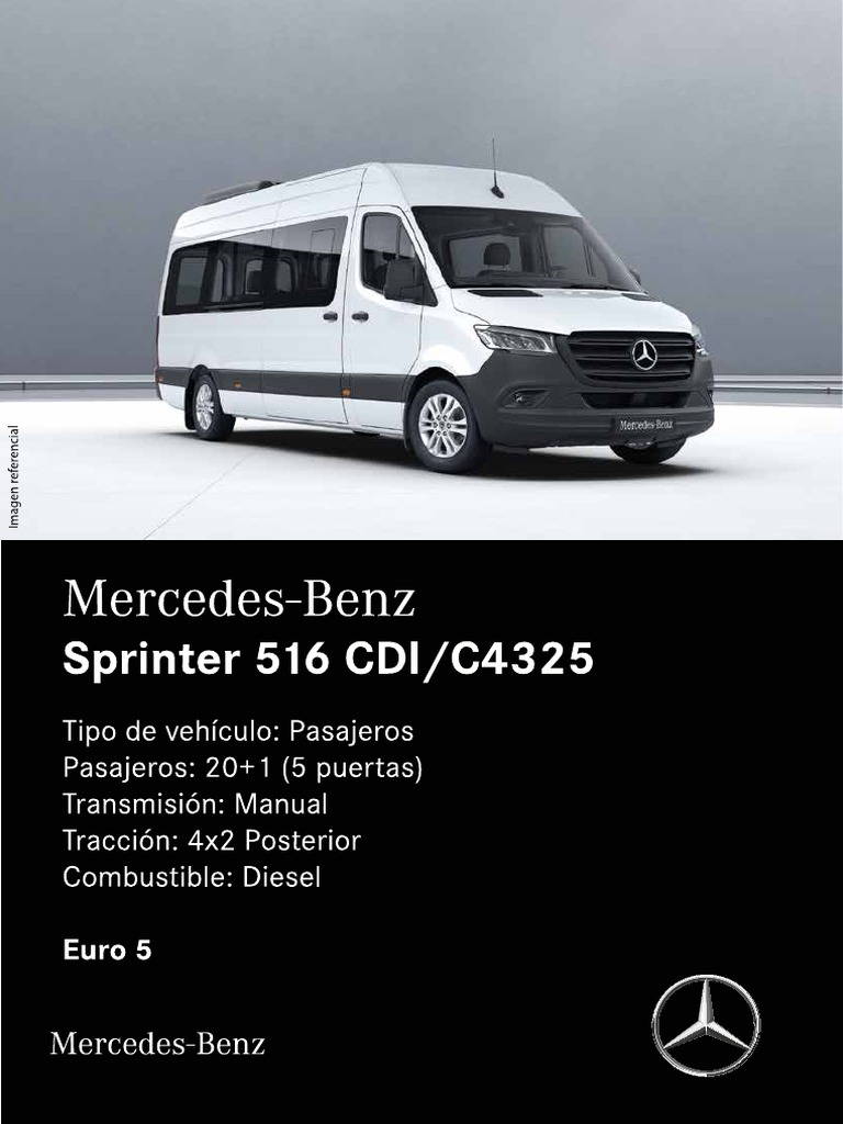 Erstaunlich Sprinter 516 Cdi Technische Daten Ebenbild