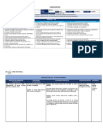 Planificacion Semanal Matematica 4° Marzo 2022