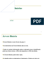 Árvores Binárias: Estrutura, Propriedades e Operações