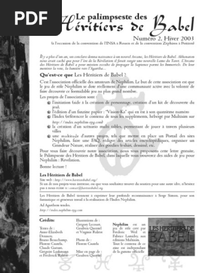 Nephilim 3ème édition - Révélation : Le Livre Du Meneur De Jeu - Jeu De Rôle - France
