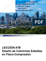 Lección 7B - Diseño de Columnas Esbeltas en Flexo-Compresión