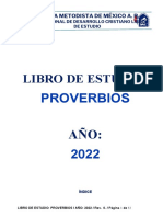 Libro de Estudio Proverbios 2022
