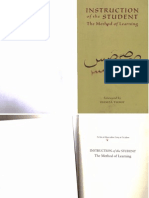 37948940 Instruction of the Student the Method of Learning Imam Al Zarnuji