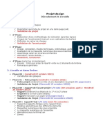 2023 - Innovation - Projet Design Déroulement