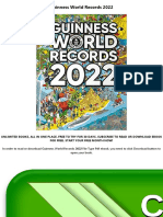 Guinness World Records 2022