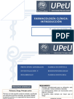 FARMACOLOGÍA, INTRODUCCIÓN, I&D, FK y FD. VILLAR